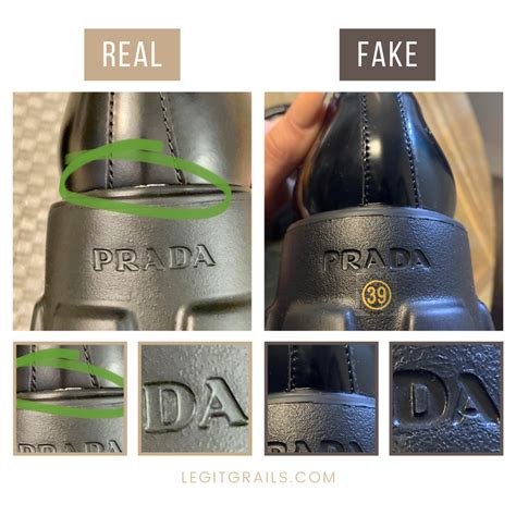 how can you tell if prada shoes are real|how to identify Prada shoes.